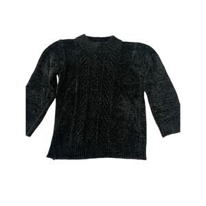 B'Tween Girls Soft Knit Pullover Long Sleeve Fleece Sweater Youth Size 10